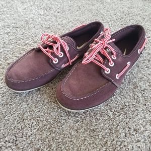 Nike Purple Boat Shoes